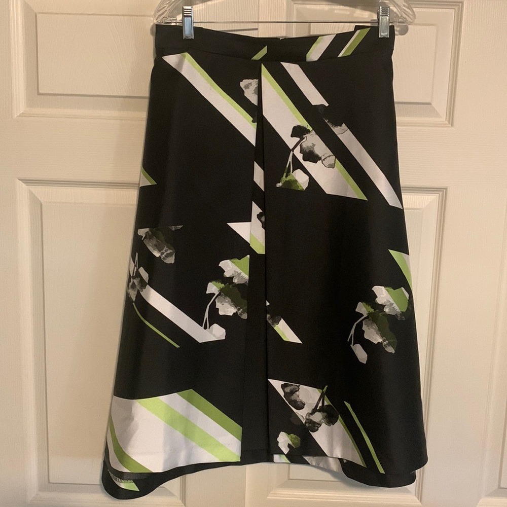Lane Bryant Dressy Skirt Plus Size 24 Abstract Print Workwear Occasion